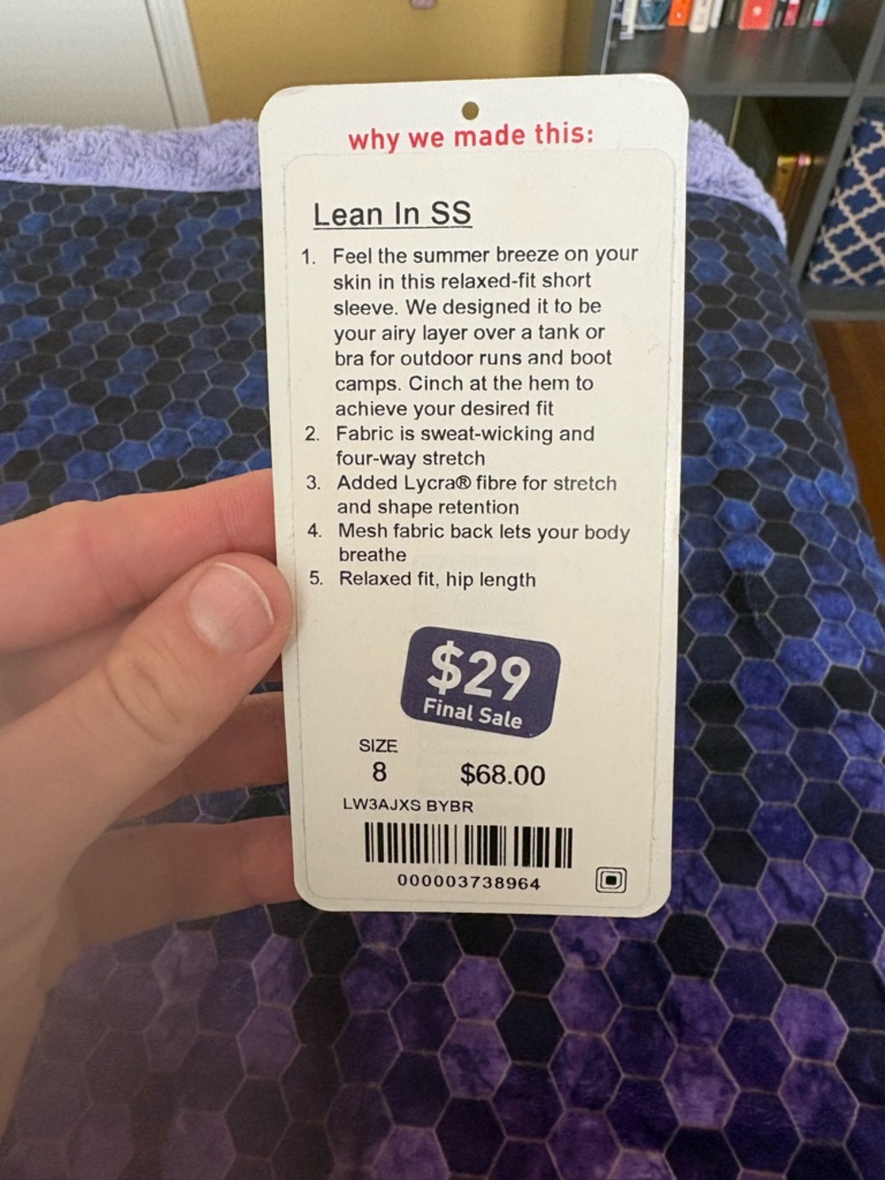 Lululemon Lean In SS - Picture 5 of 5